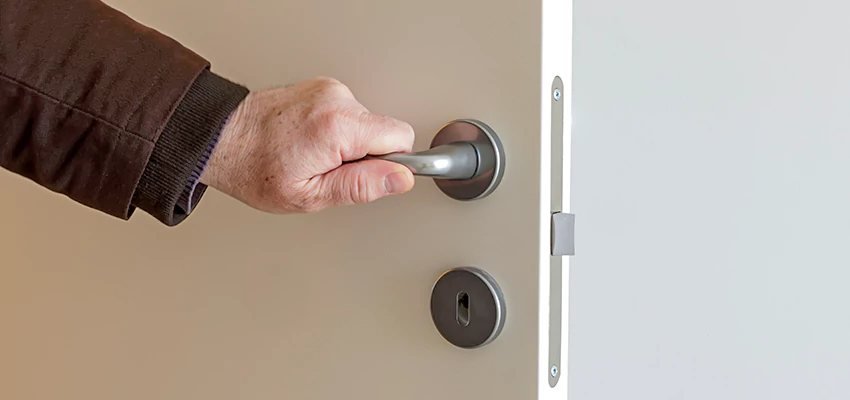 Restroom Locks Privacy Bolt Installation in San Bruno, California
